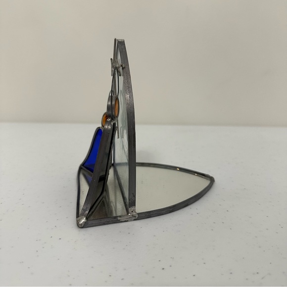 Stained Glass Christmas Nativity Scene Holy Family Tea Light Holder - Picture 6 of 9